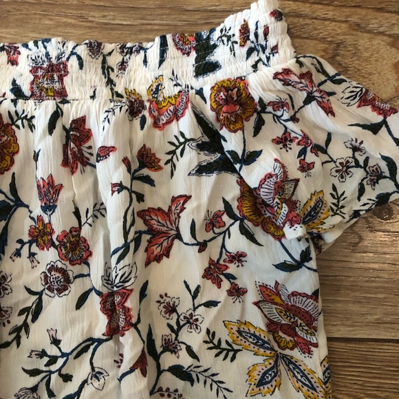 Strapless floral top - Picture 3 of 3